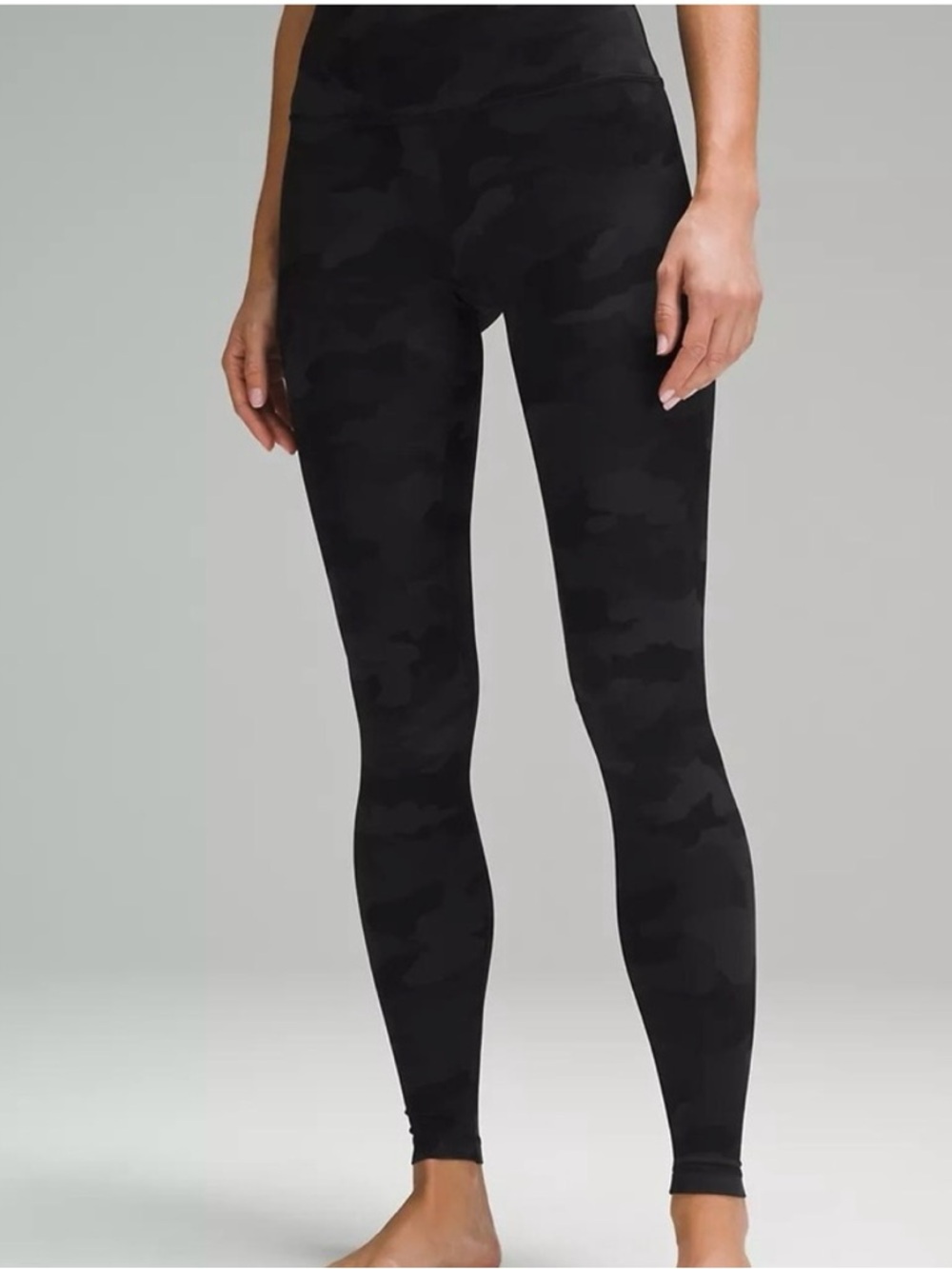 Lululemon Athletica Dark Camouflage Leggings